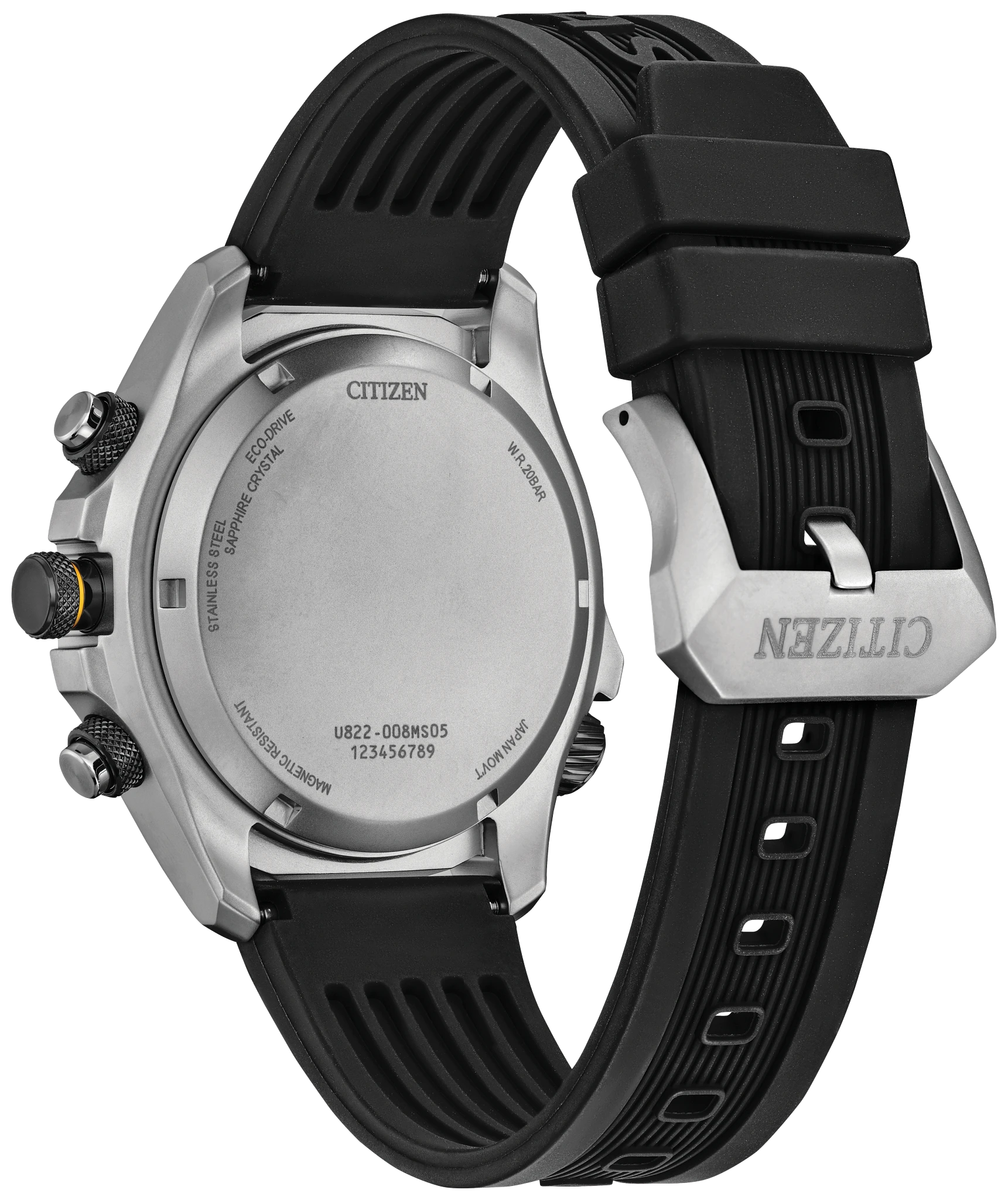 Promaster Land U822 Black Dial Polyurethane Strap JV1007-07E | CITIZEN